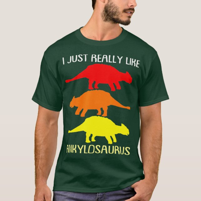 Camiseta Ankylosaurus (Frente)