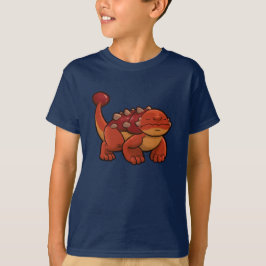 Camiseta Ankylosaurus dos bebês de Dino