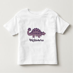 Camiseta Ankylosaurus dos desenhos animados