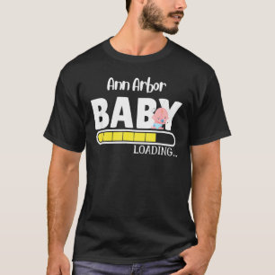 Camiseta Ann Arbor Native Pride State Baby Parent Mãe Pai