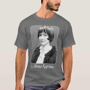 Camiseta Anna Karina Retro Style Fan Artwork