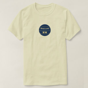 Camiseta Annapolis Maryland MD - Logotipo de futebol