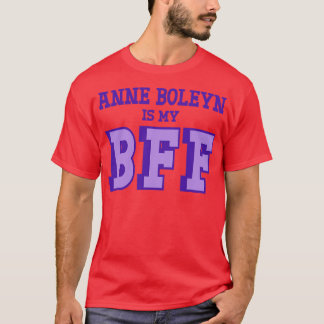 Camiseta Anne Boleyn é minha história britânica do BFF