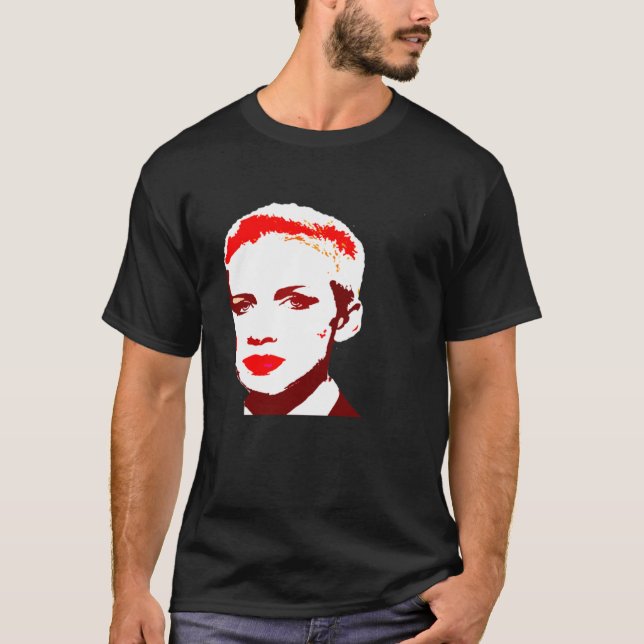 Camiseta Annie Lennox - Clássica Vermelha (Frente)