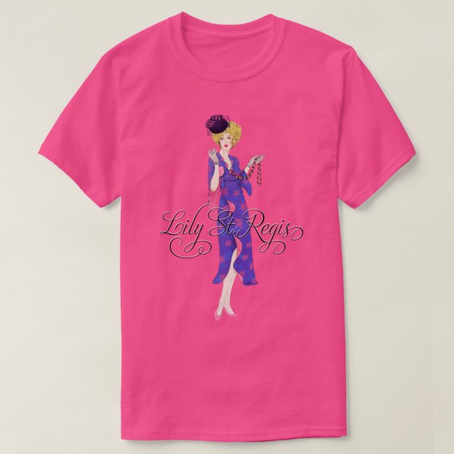 Camiseta ANNIE Lily Rua Regis (Frente do Design)