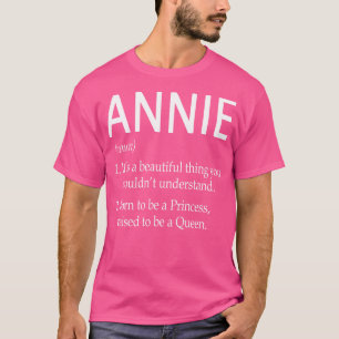 Camiseta Annie Name Gift