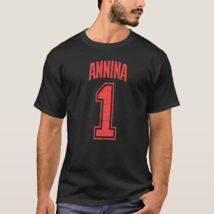 Camiseta Annina Supporter Número 1 Maior Ventilador