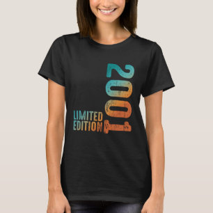 Camiseta Ano 2001: Estética de Nascimento em 2001 Desde 200