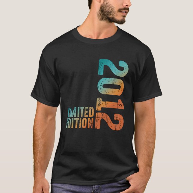 Camiseta Ano 2012, Estética de Nascimento 2012 Desde 2012 (Frente)