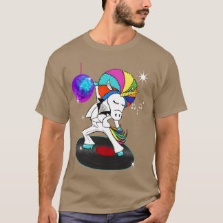 Camiseta Ano 80 70 Unicórnio Vintage Disco amigo