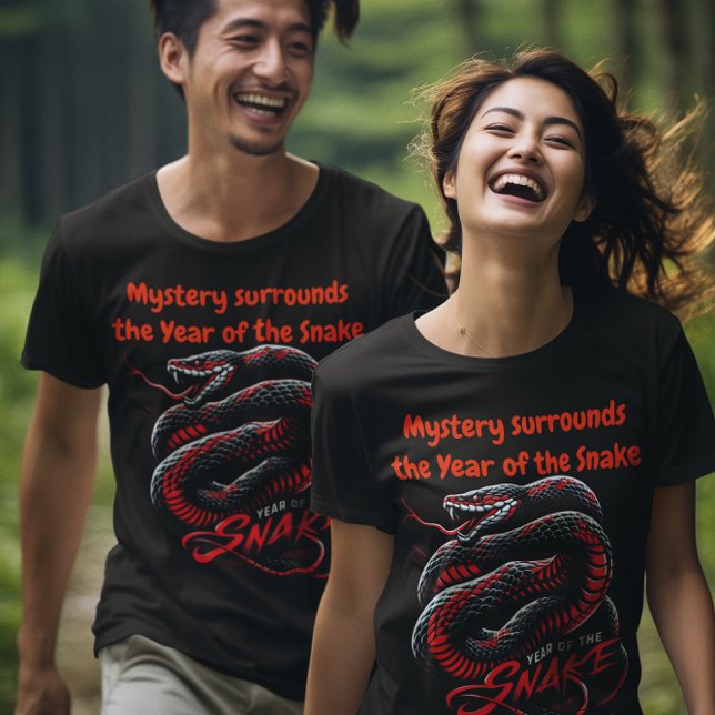 Camiseta Ano chinês de exibição do cobra 2025 (Criador carregado)