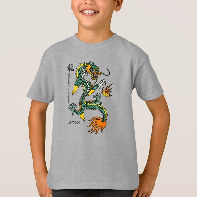 Camiseta Ano Chinês do Dragão (Frente)