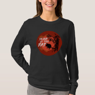 Camiseta Ano Chinês do Rato - Arte Bambu