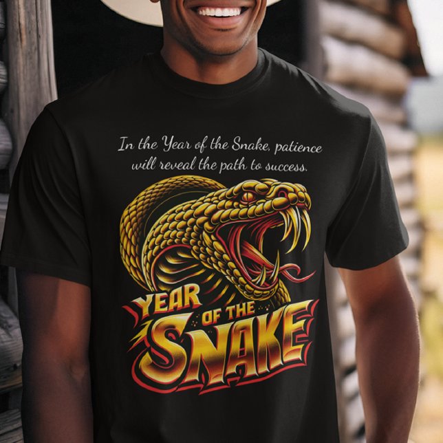Camiseta Ano da cobra: Ano novo chinês!2025 (Criador carregado)
