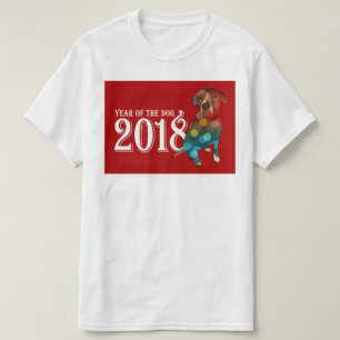 Camiseta Ano da Dupla Exposição Cão 2018