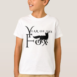 Camiseta Ano da raposa