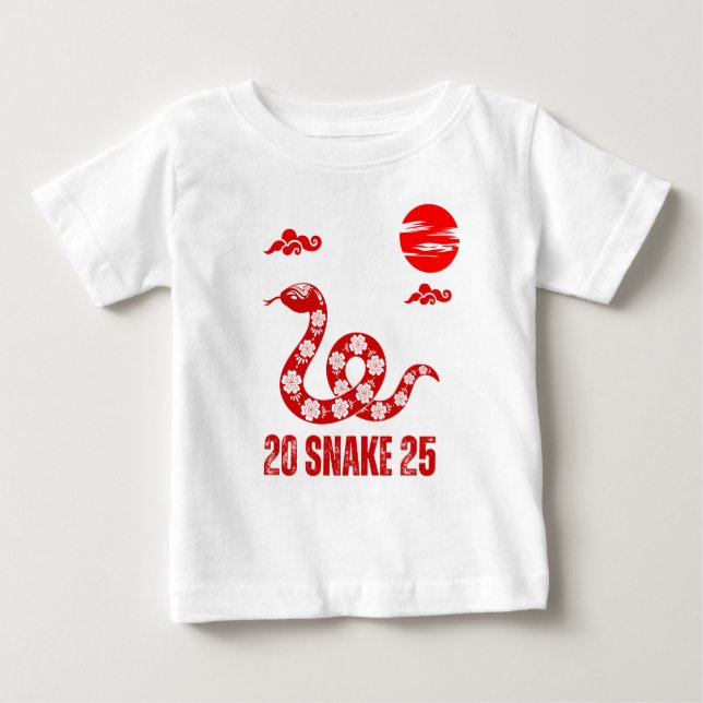 Camiseta Ano da Serpente 2025 (Frente)