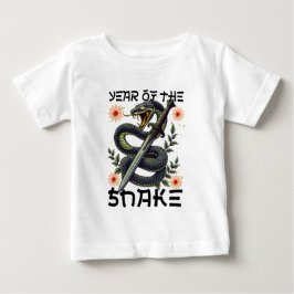 Camiseta Ano da Serpente Zodíaco Ano Novo Chinês