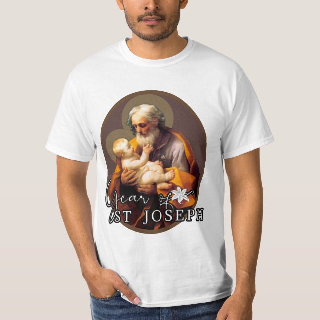 Camiseta Ano das Ruas: Joseph Religioso Católico (Frente)