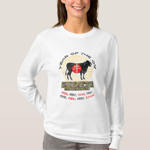 Camiseta Ano de Capa longa das senhoras das qualidades do
