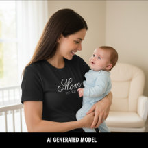 Ano de Fundação da Mamãe Personalizado Escrito Ele