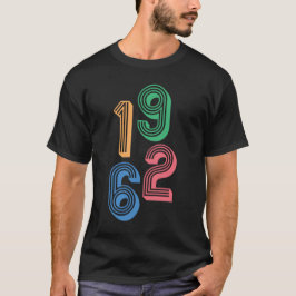 Camiseta Ano de nascimento - 1962 - 60º aniversário Present