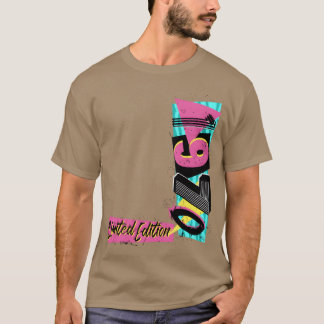Camiseta Ano de nascimento 1970 aniversário 80s 90s Edição