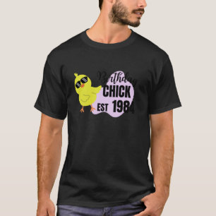 Camiseta Ano De Nascimento 1984 Design Vintage Nascer De Na