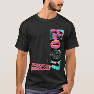 Camiseta Ano de nascimento 2001 Aniversário 80s 90s Edição