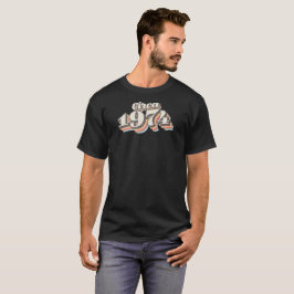 Camiseta Ano de Nascimento - Por volta de 1974