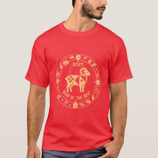 Camiseta Ano de Ouro da Cabra 2027