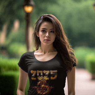 Camiseta Ano Do 蛇 2025 年 Zodiac Chinês