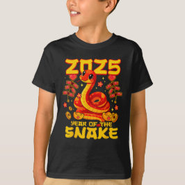 Camiseta Ano Do Ano Novo Do Cobra 2025
