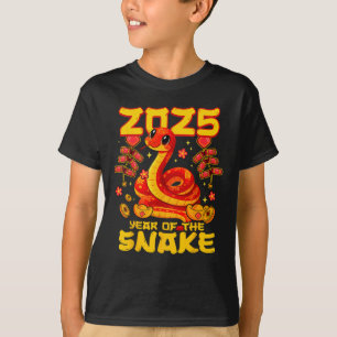 Camiseta Ano Do Ano Novo Do Cobra 2025