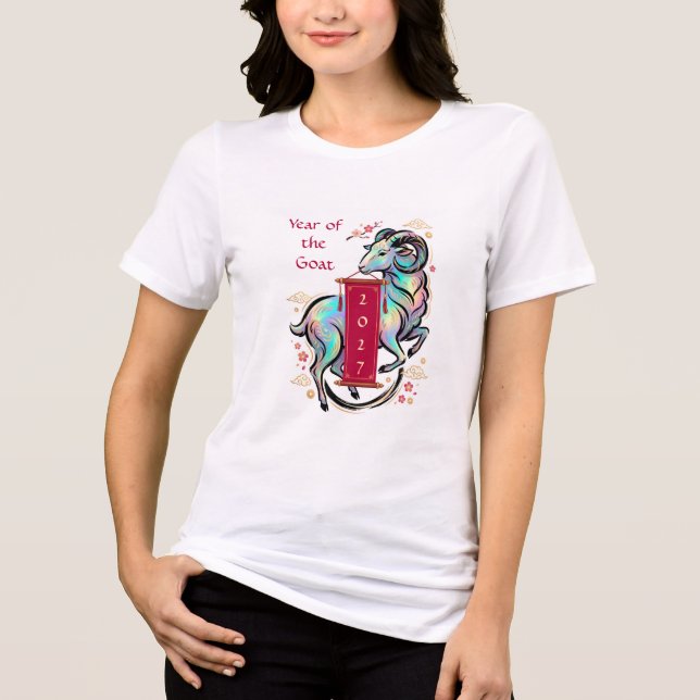 Camiseta Ano do Bode 2027 (Frente)