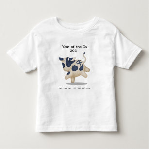 Camiseta Ano do Carneiro Ox Cute Zodiac 2021