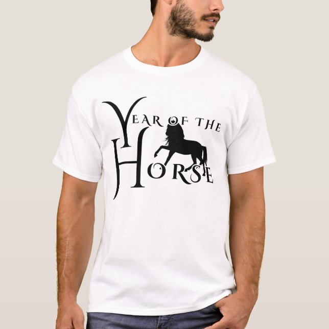 Camiseta Ano do cavalo (Frente)