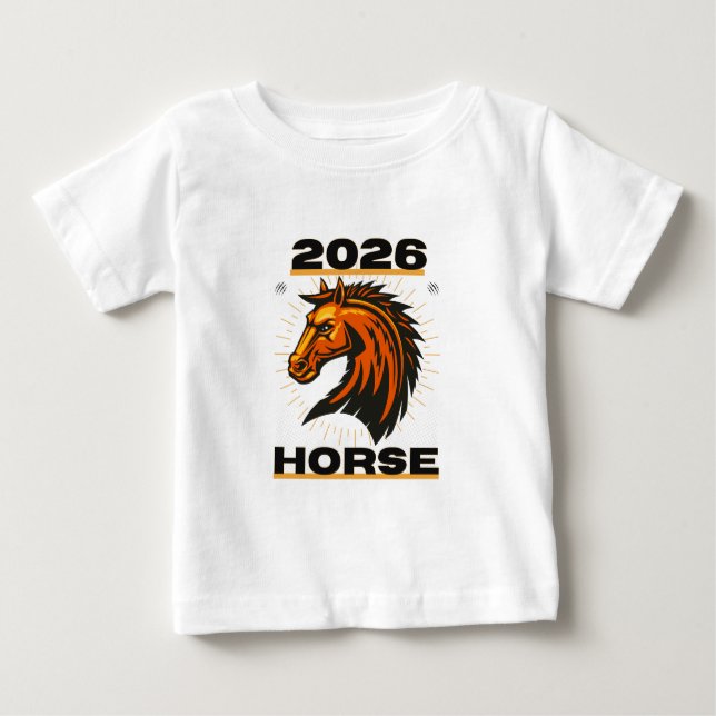 Camiseta Ano do Cavalo 2026 (Frente)