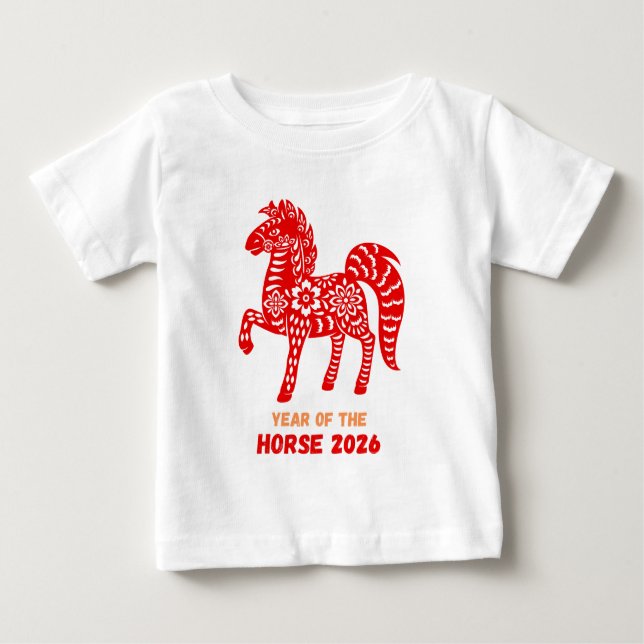 Camiseta Ano do Cavalo 2026 (Frente)