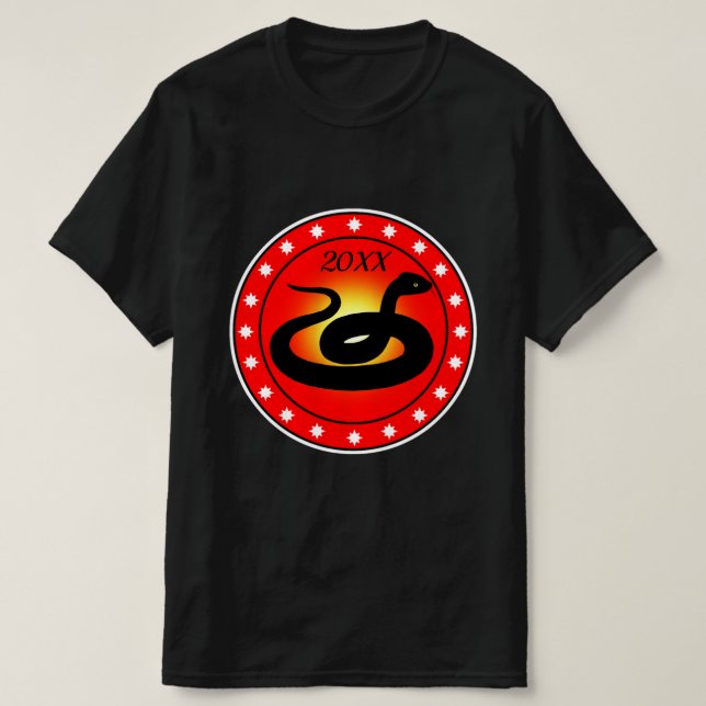 Camiseta Ano do Cobra (Frente do Design)