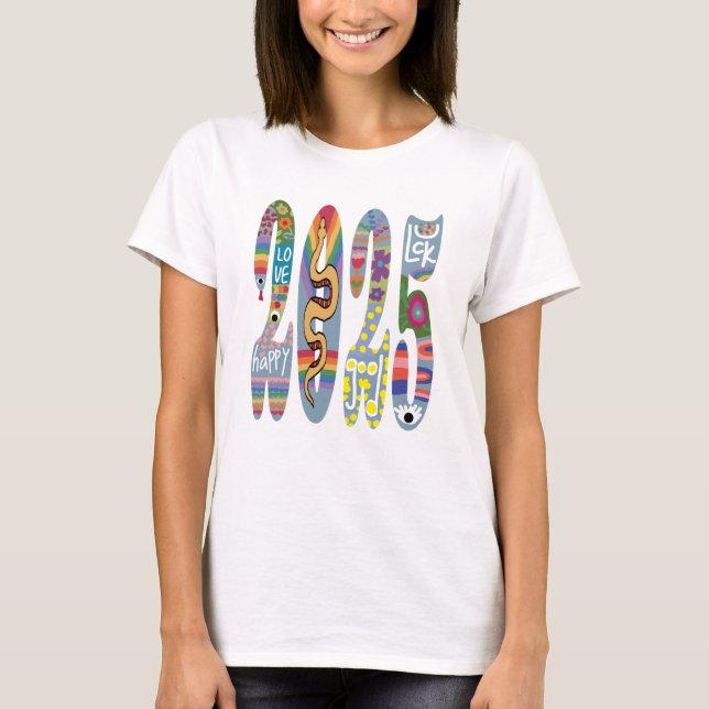 Camiseta Ano Do Cobra 2025 (Frente)