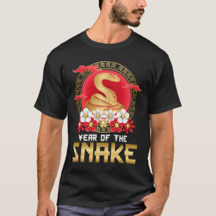 Camiseta Ano Do Cobra 2025 Zodíaco chinês 2025