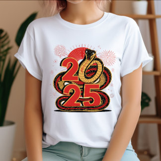 Camiseta Ano Do Cobra 2025 | Zodíaco chinês 2025
