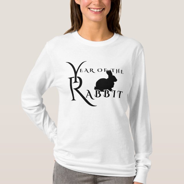 Camiseta Ano do coelho (Frente)