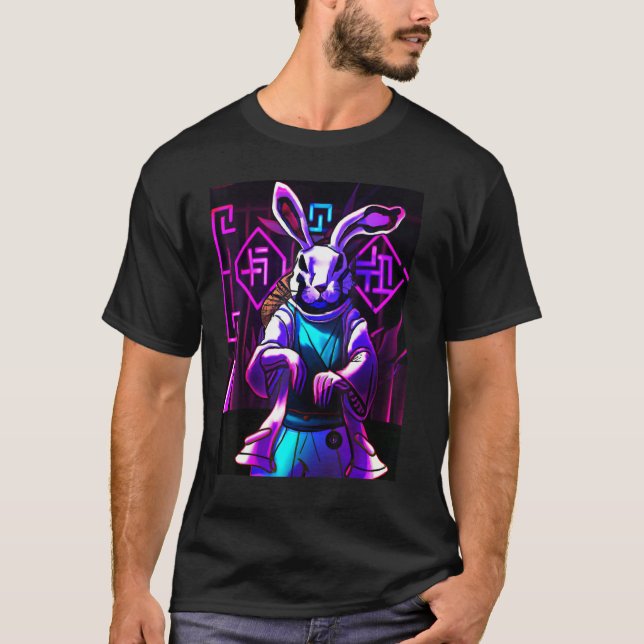 Camiseta Ano do Coelho 2023 - Espelhamento Chinês do Coelho (Frente)
