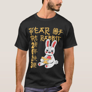 Camiseta Ano do Coelho 2023 - Zodíaco Chinês Ano Novo20
