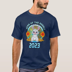 Camiseta Ano Do Coelho Chinês, Ano Lunar 2023 Horosco