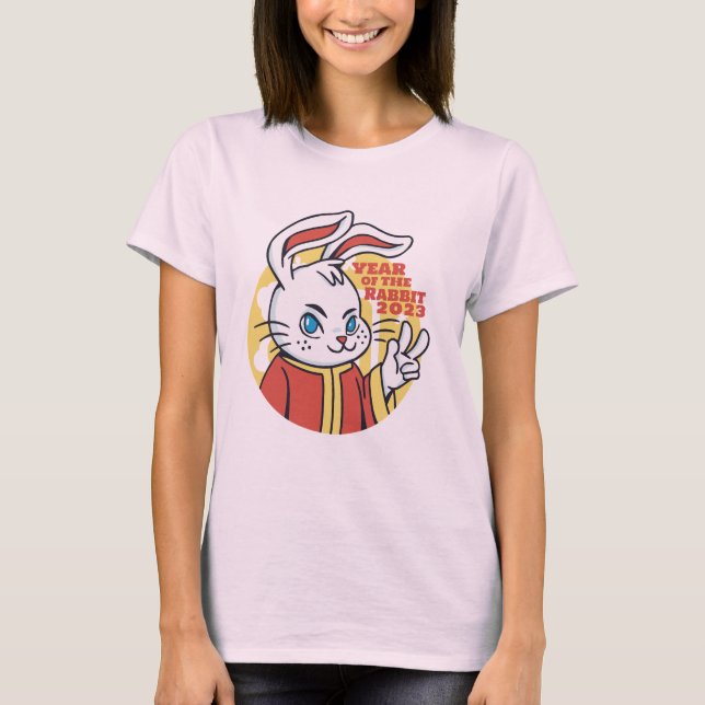 Camiseta Ano do Coelho de 2023 (Frente)