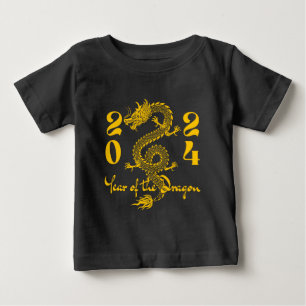 Camiseta Ano do Dragão Dourado