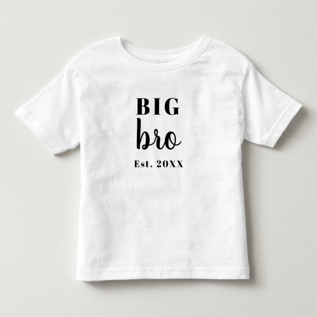 Camiseta Ano do irmão mais velho (Frente)